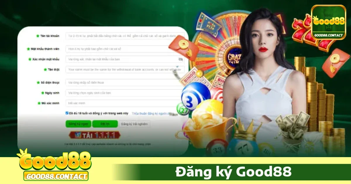 Cách đăng ký Good88 dễ dàng